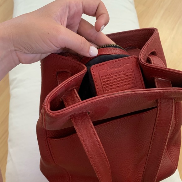 Vintage, authentic coach backpack - Picture 2 of 5